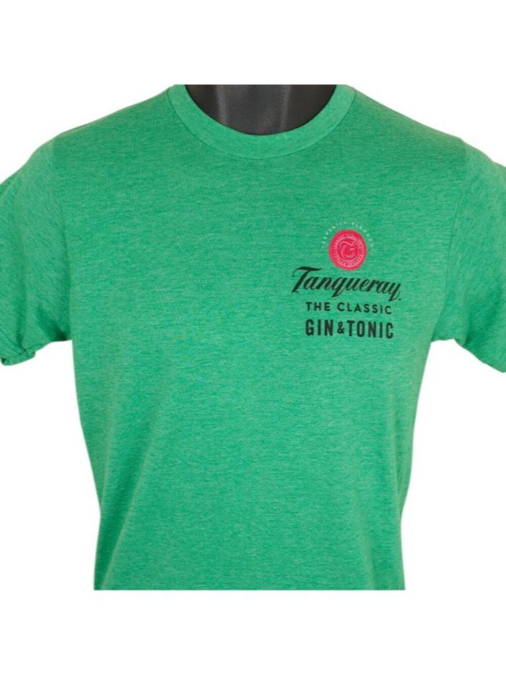 Tanqueray T Shirt Mens Size Small Green Classic Gin & Tonic Liquor Cocktail